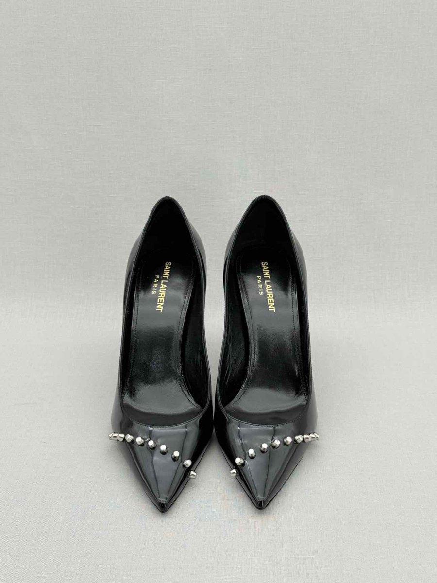 Pre - loved SAINT LAURENT Zoe Black Size EU 40 Pumps at Reems Closet