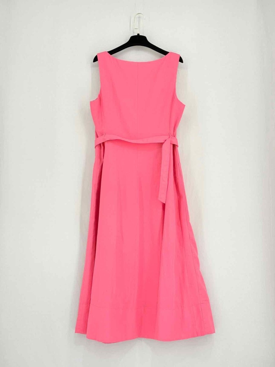 Pre - loved SALONI Pink Size US 10 Midi Dress at Reems Closet
