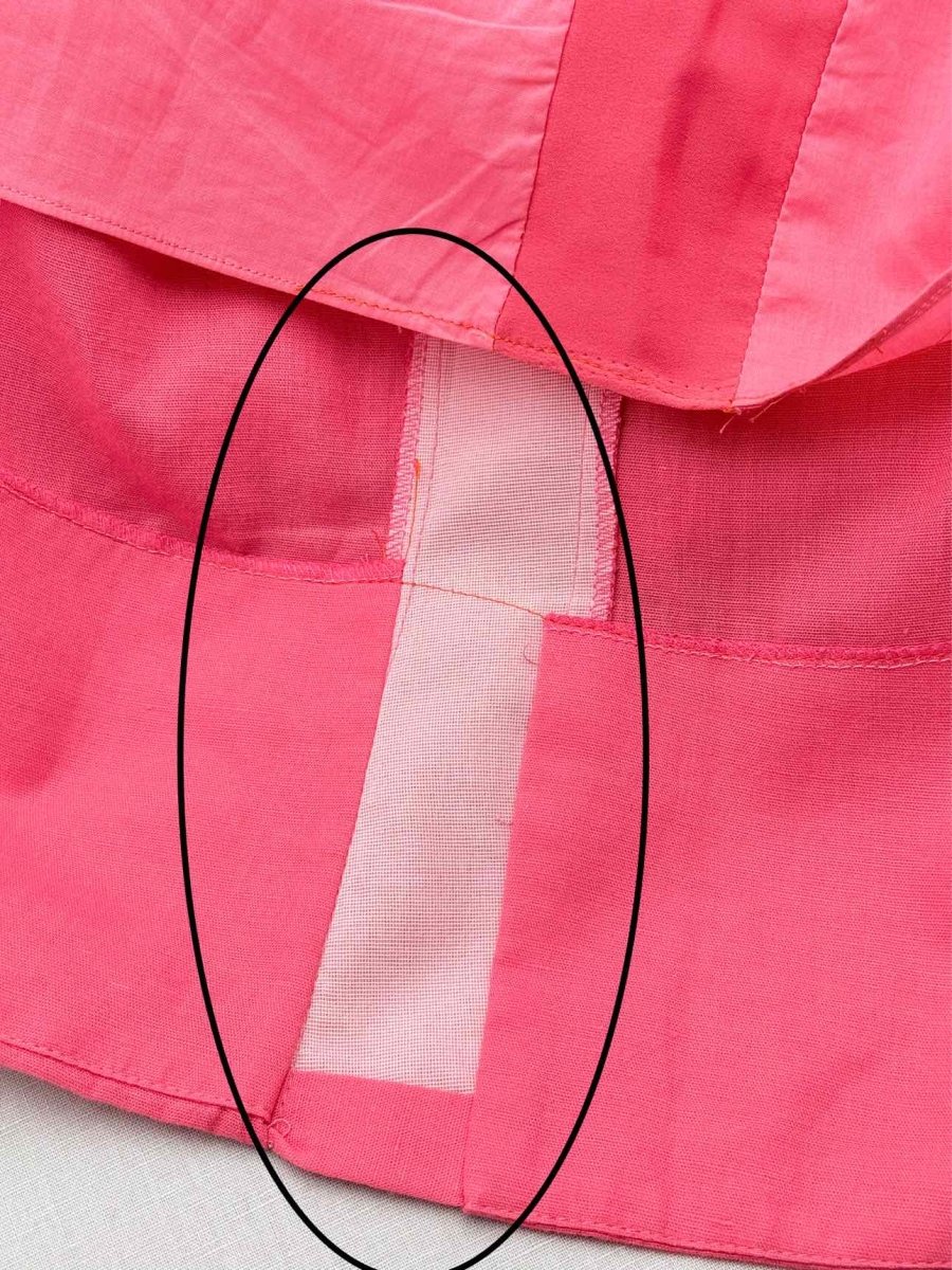 Pre - loved SALONI Pink Size US 10 Midi Dress at Reems Closet