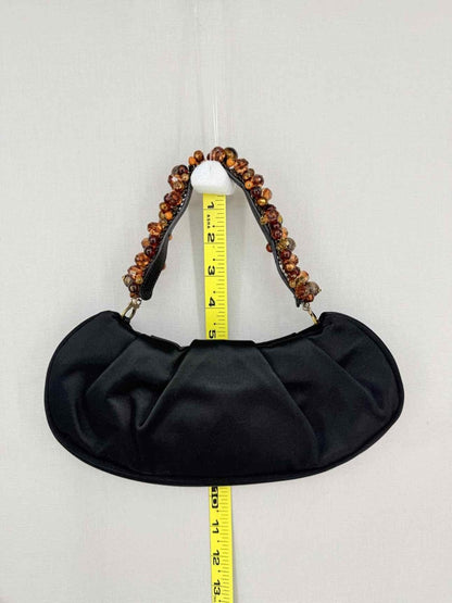 Pre-loved SALVATORE FERRAGAMO Gancini Black Clutch at Reems Closet