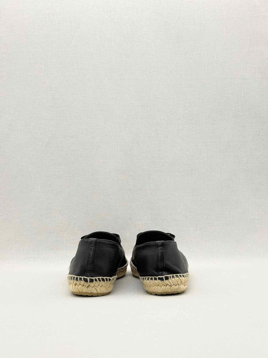 Pre-loved SALVATORE FERRAGAMO Sannio Black Size EU 39.5 Flats at Reems Closet