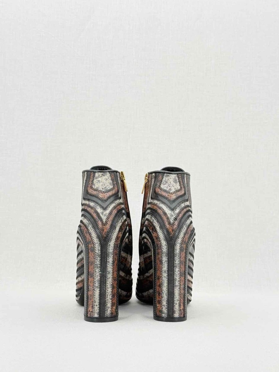 Pre - loved SALVATORE FERRAGAMO Size EU 38 Ankle Boots at Reems Closet