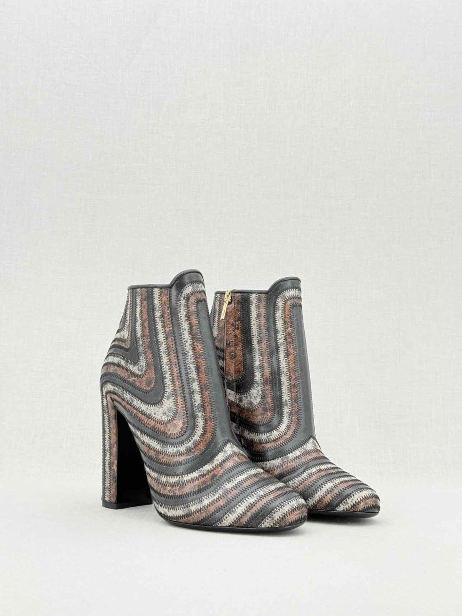 Pre - loved SALVATORE FERRAGAMO Size EU 38 Ankle Boots at Reems Closet