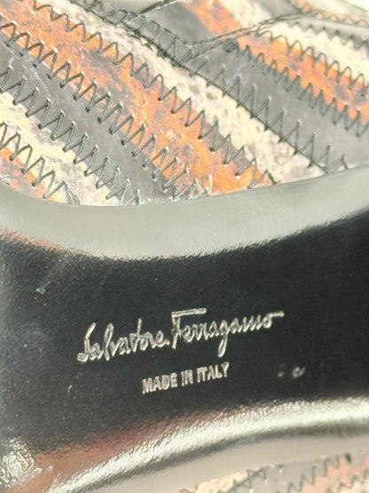 Pre - loved SALVATORE FERRAGAMO Size EU 38 Ankle Boots at Reems Closet