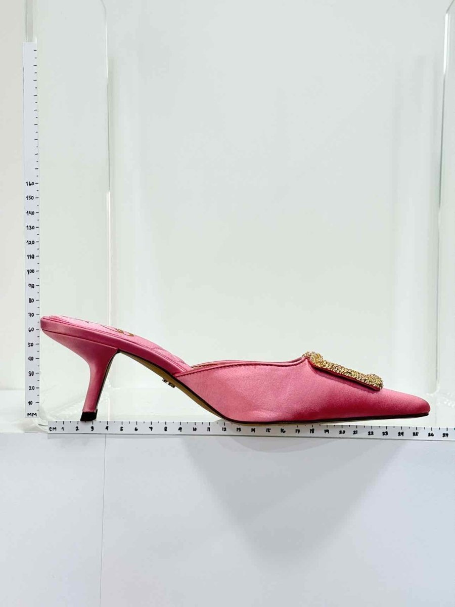 Pre - loved SAM EDELMAN Brit Pink Size EU 37 Mules at Reems Closet