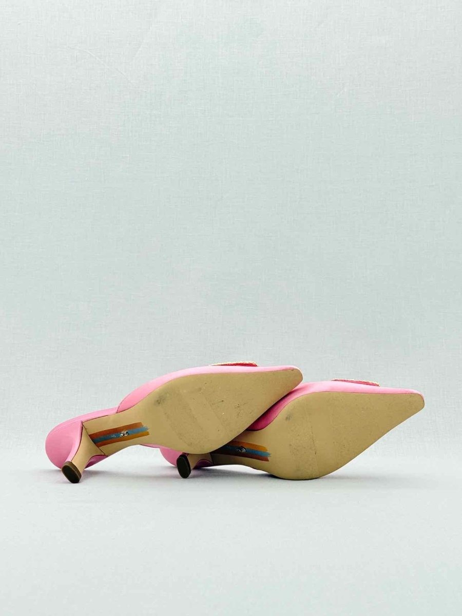 Pre - loved SAM EDELMAN Brit Pink Size EU 37 Mules at Reems Closet