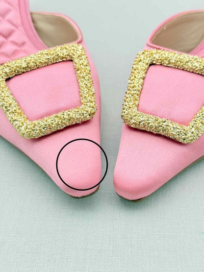 Pre - loved SAM EDELMAN Brit Pink Size EU 37 Mules at Reems Closet