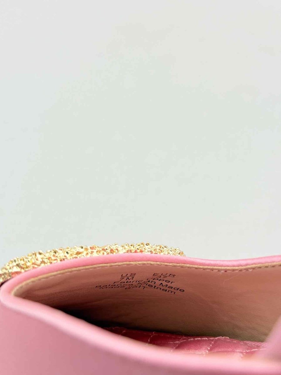 Pre - loved SAM EDELMAN Brit Pink Size EU 37 Mules at Reems Closet