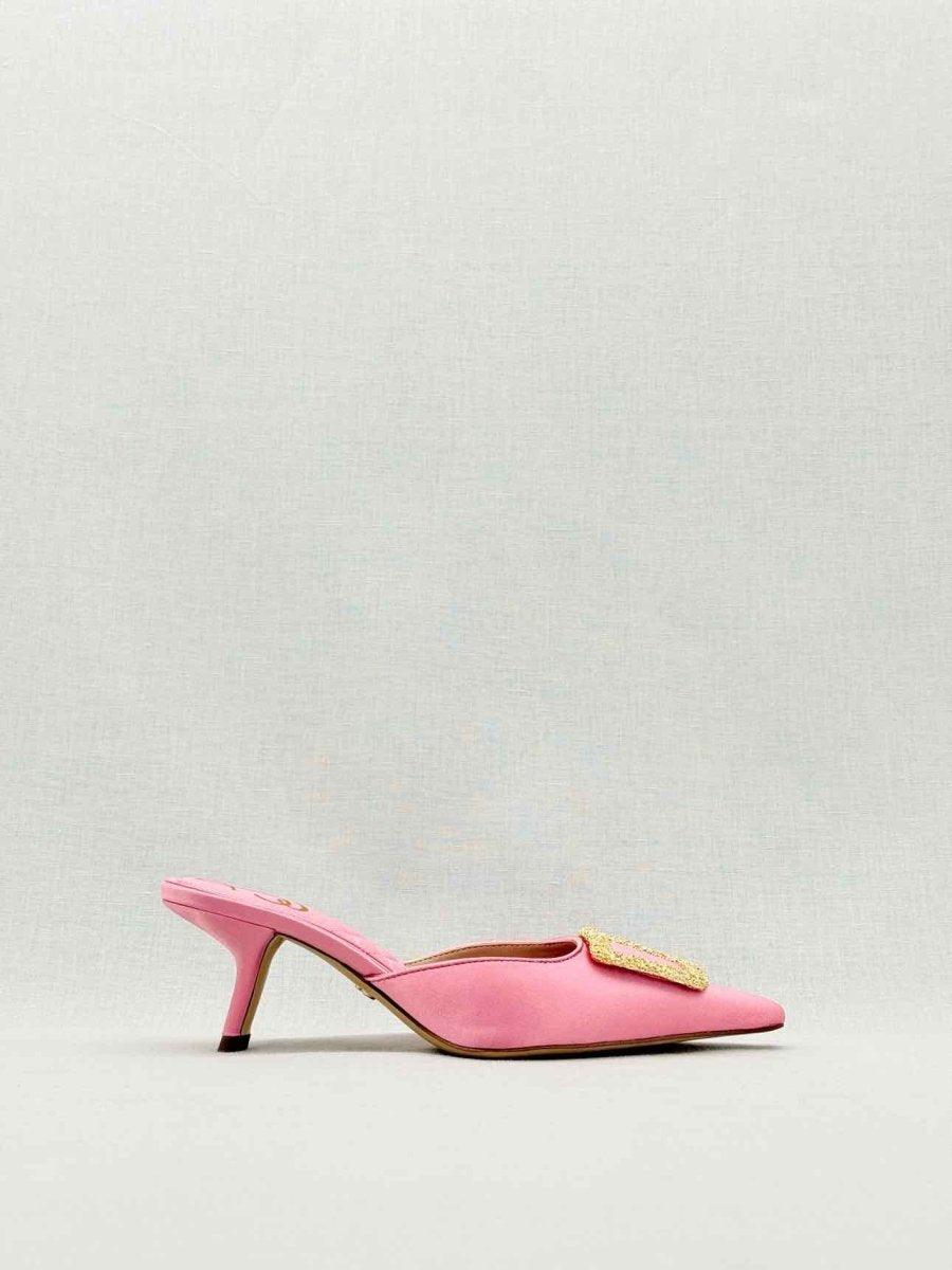 Pre - loved SAM EDELMAN Brit Pink Size EU 37 Mules at Reems Closet