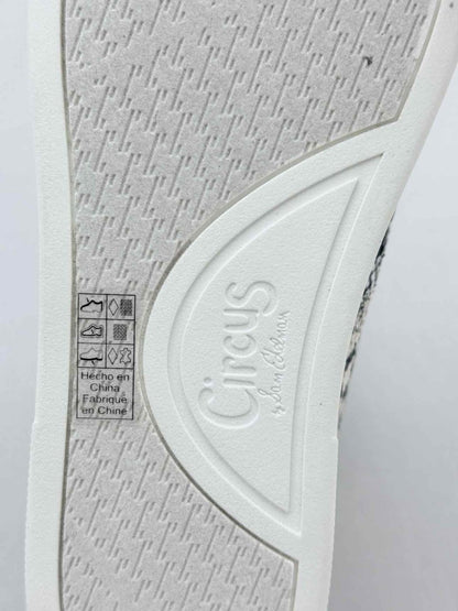 Pre - loved SAM EDELMAN Grey & Silver Size EU 36.5 Sneakers at Reems Closet