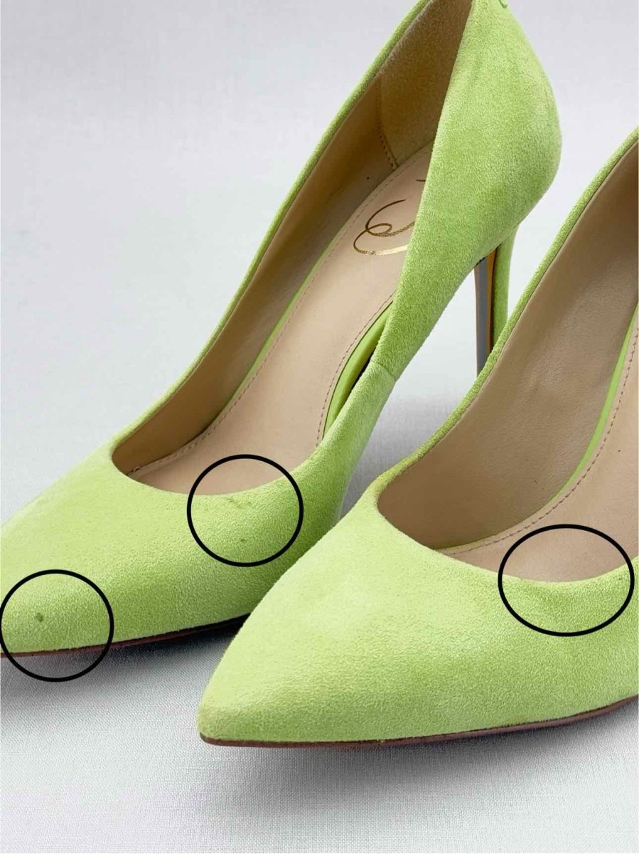 Pre - loved SAM EDELMAN Light Green Size EU 38 Pumps at Reems Closet