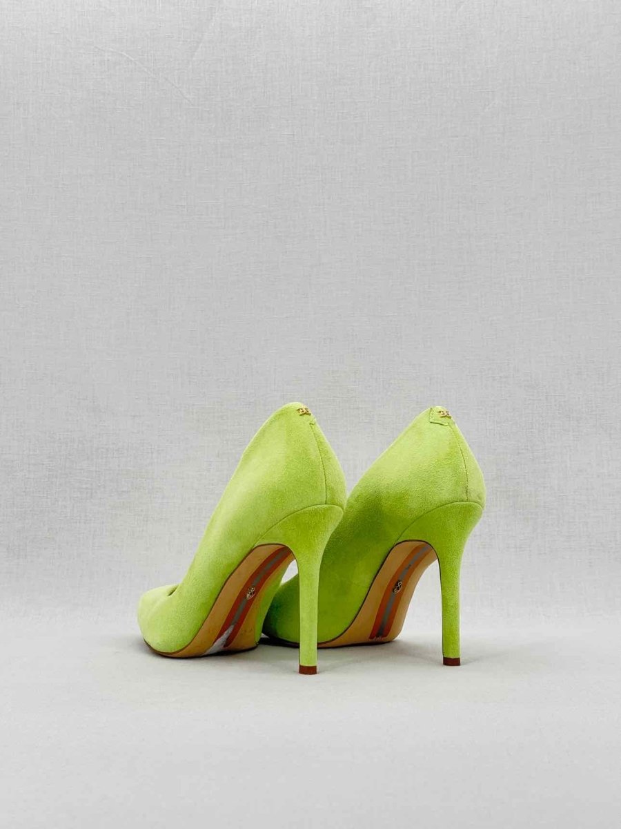 Pre - loved SAM EDELMAN Light Green Size EU 38 Pumps at Reems Closet
