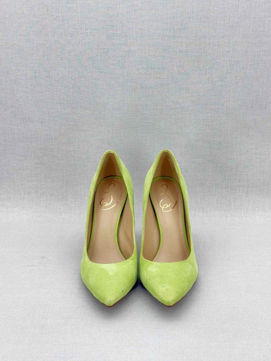 Pre - loved SAM EDELMAN Light Green Size EU 38 Pumps at Reems Closet