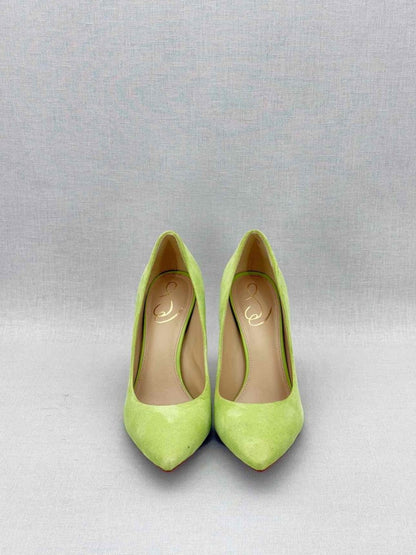 Pre - loved SAM EDELMAN Light Green Size EU 38 Pumps at Reems Closet