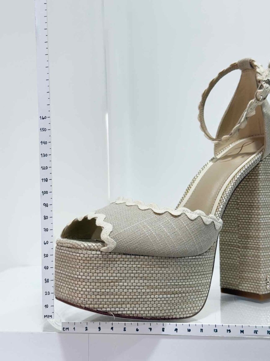 Pre - loved SAM EDELMAN Natural Size EU 39 Platform at Reems Closet