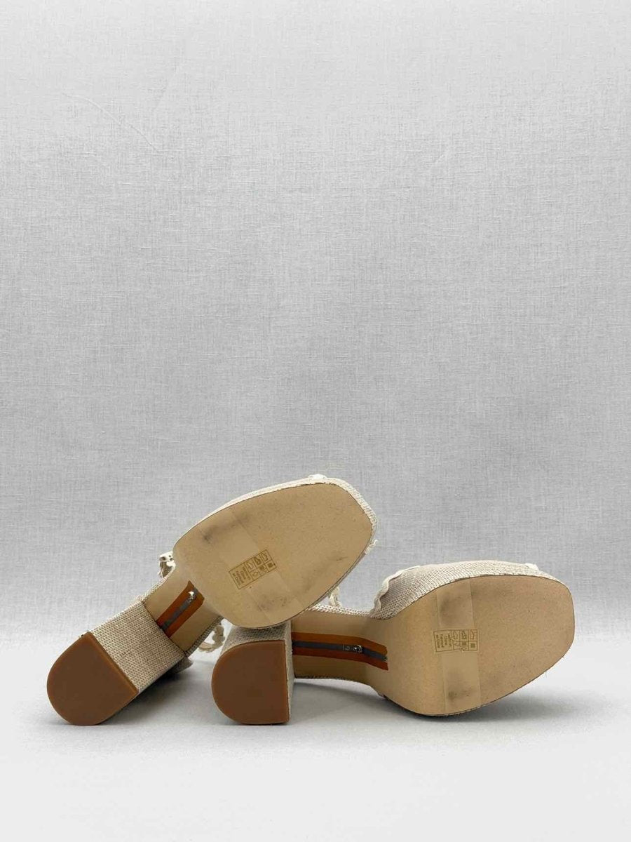 Pre - loved SAM EDELMAN Natural Size EU 39 Platform at Reems Closet