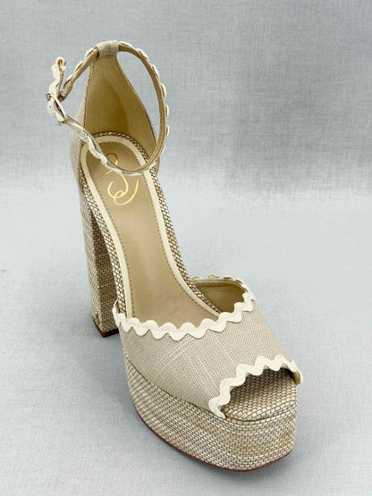 Pre - loved SAM EDELMAN Natural Size EU 39 Platform at Reems Closet
