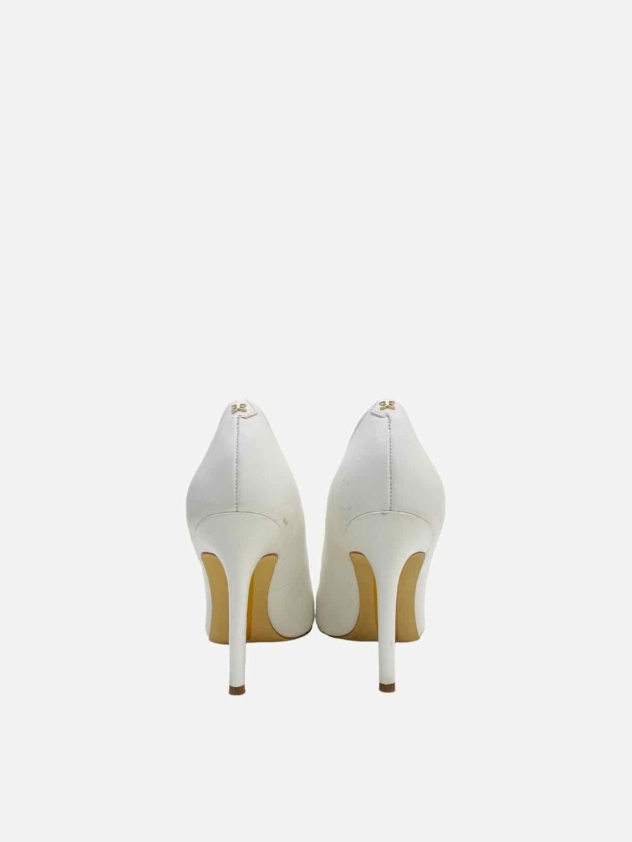 Pre - loved SAM EDELMAN White Pumps at Reems Closet