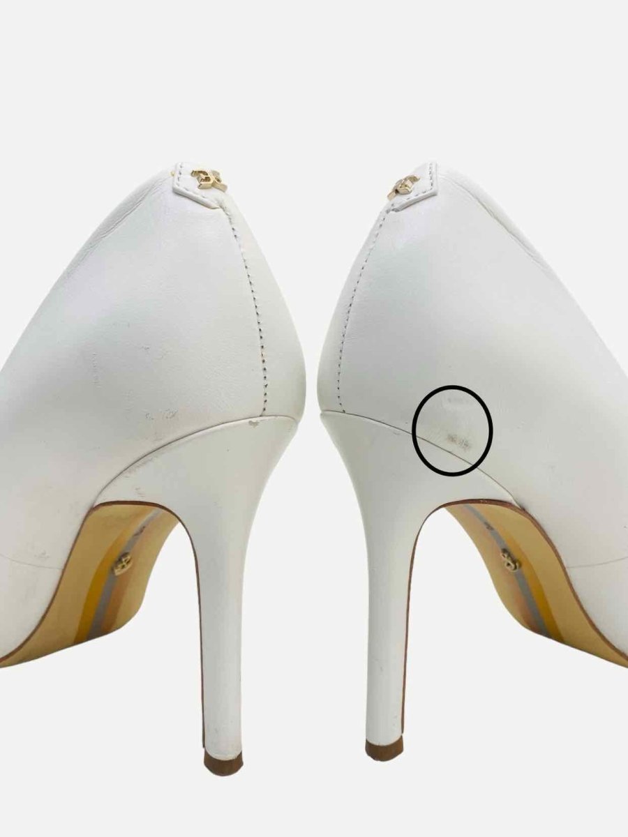 Pre - loved SAM EDELMAN White Pumps at Reems Closet