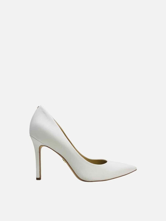 Pre - loved SAM EDELMAN White Pumps at Reems Closet