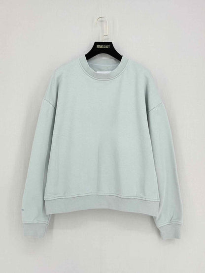 Pre - loved SAMSOE SAMSOE Pastel Green Size Small Sweatshirt at Reems Closet
