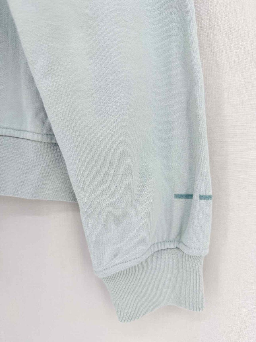 Pre - loved SAMSOE SAMSOE Pastel Green Size Small Sweatshirt at Reems Closet