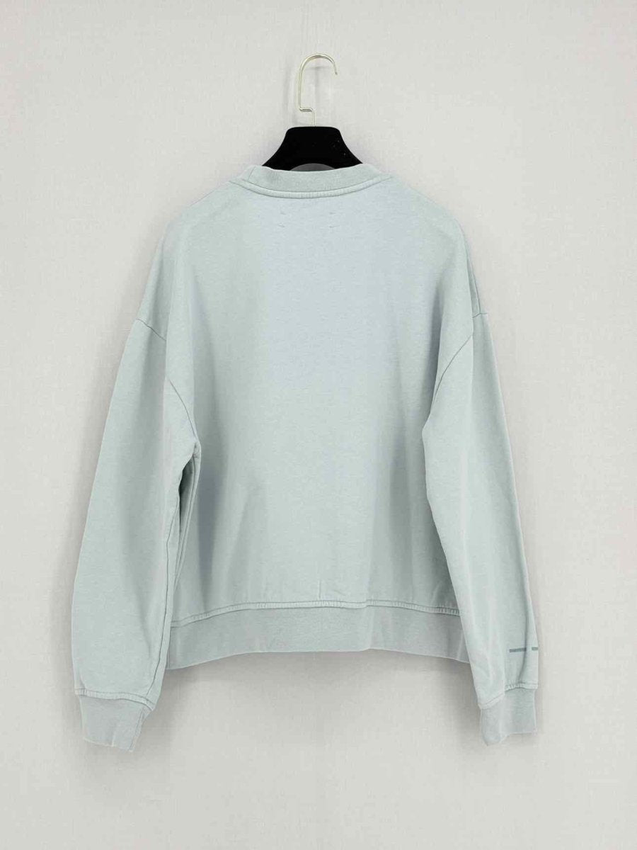 Pre - loved SAMSOE SAMSOE Pastel Green Size Small Sweatshirt at Reems Closet