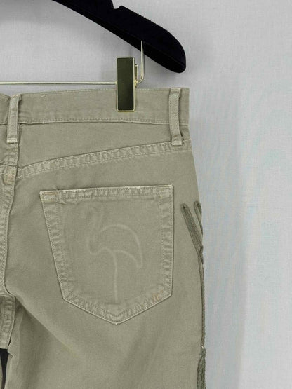 Pre - loved SANDRINE ROSE Khaki Size 26 Jeans at Reems Closet