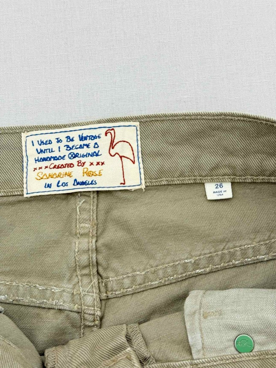 Pre - loved SANDRINE ROSE Khaki Size 26 Jeans at Reems Closet