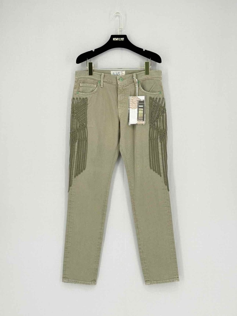 Pre - loved SANDRINE ROSE Khaki Size 26 Jeans at Reems Closet