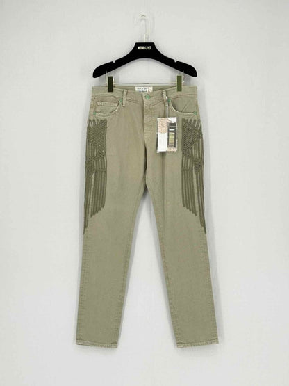 Pre - loved SANDRINE ROSE Khaki Size 26 Jeans at Reems Closet