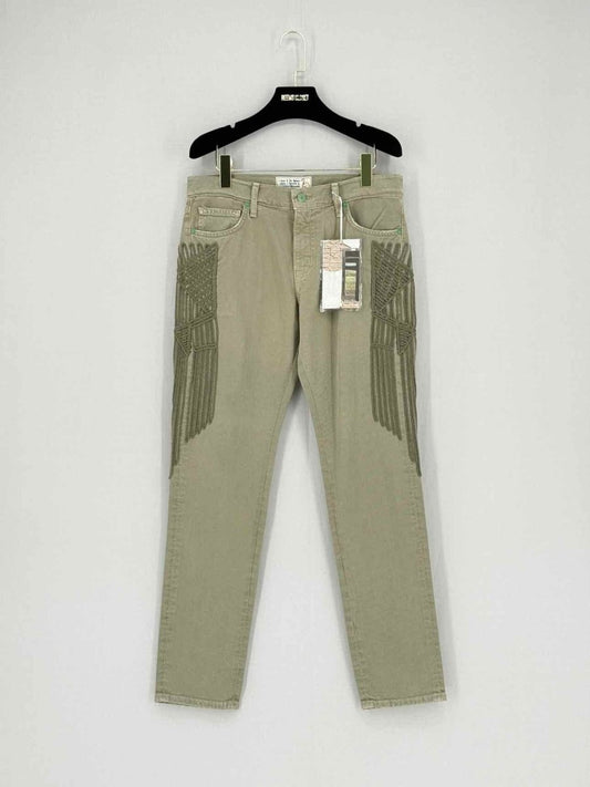Pre - loved SANDRINE ROSE Khaki Size 26 Jeans at Reems Closet