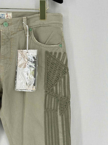 Pre - loved SANDRINE ROSE Khaki Size 26 Jeans at Reems Closet