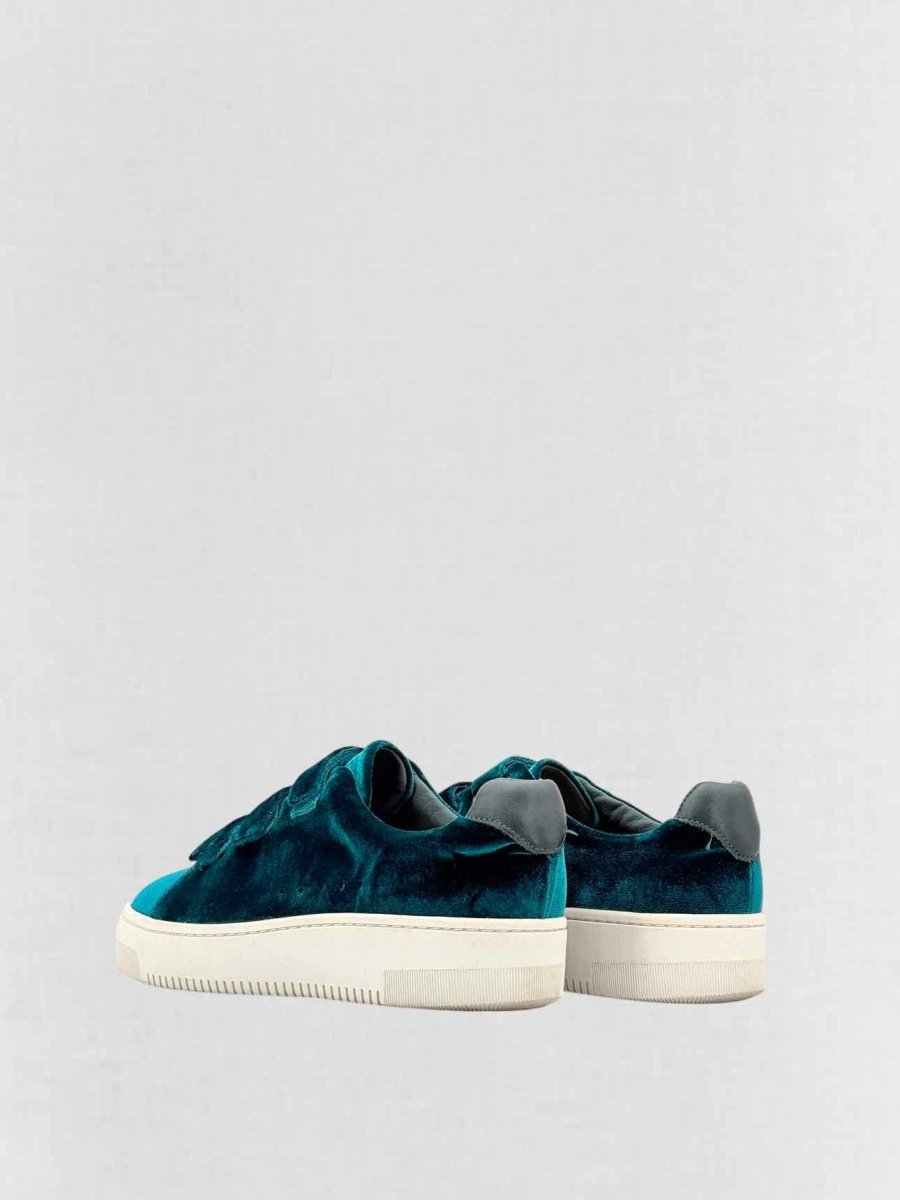 Pre - loved SANDRO Anita Teal Size EU 39 Sneakers at Reems Closet