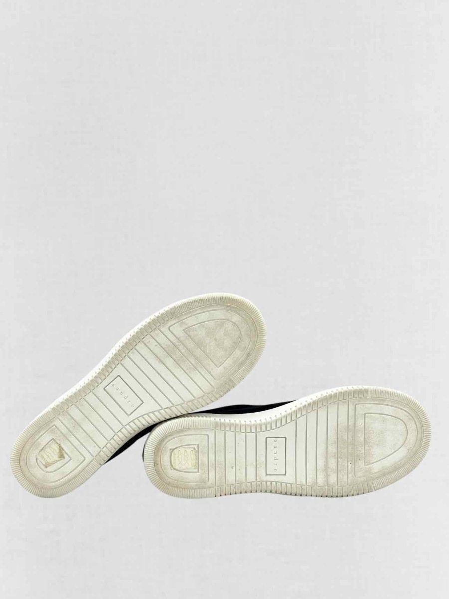 Pre - loved SANDRO Anita Teal Size EU 39 Sneakers at Reems Closet