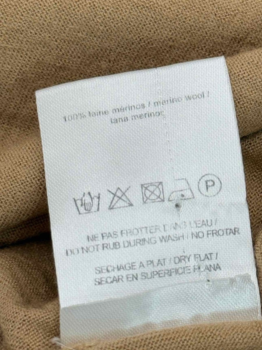 Pre-loved SANDRO Beige Size Medium Sweater at Reems Closet