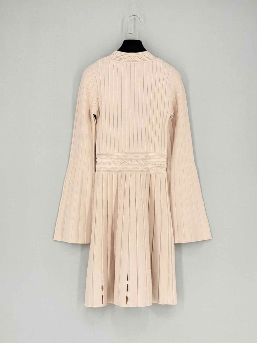 Pre - loved SANDRO Beige Size US 8 Short Dress at Reems Closet
