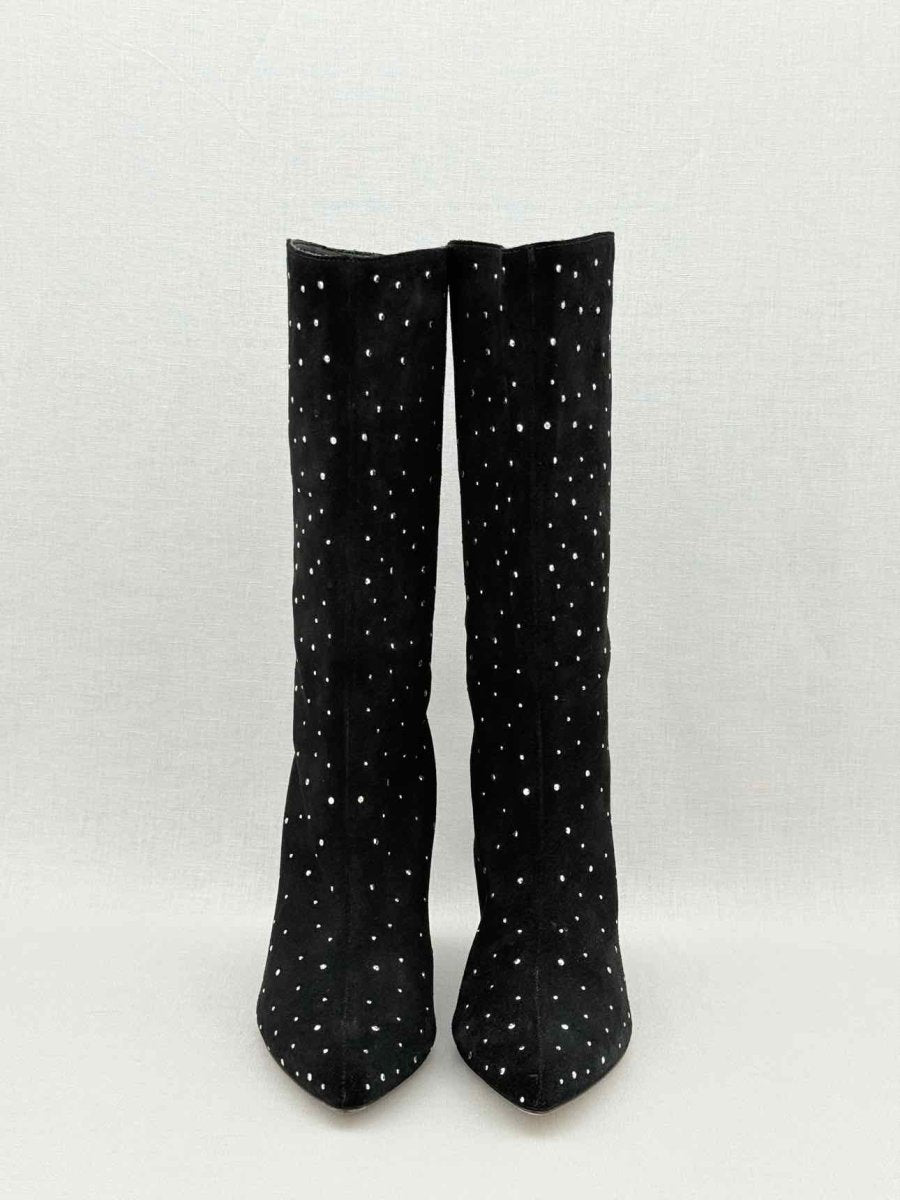 Pre - loved SANDRO Black Size EU 38 Mid Calf Boots at Reems Closet