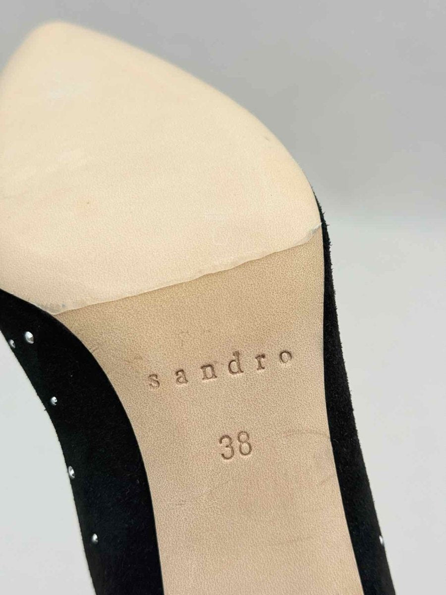 Pre - loved SANDRO Black Size EU 38 Mid Calf Boots at Reems Closet