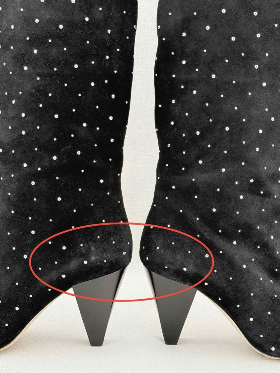 Pre - loved SANDRO Black Size EU 38 Mid Calf Boots at Reems Closet