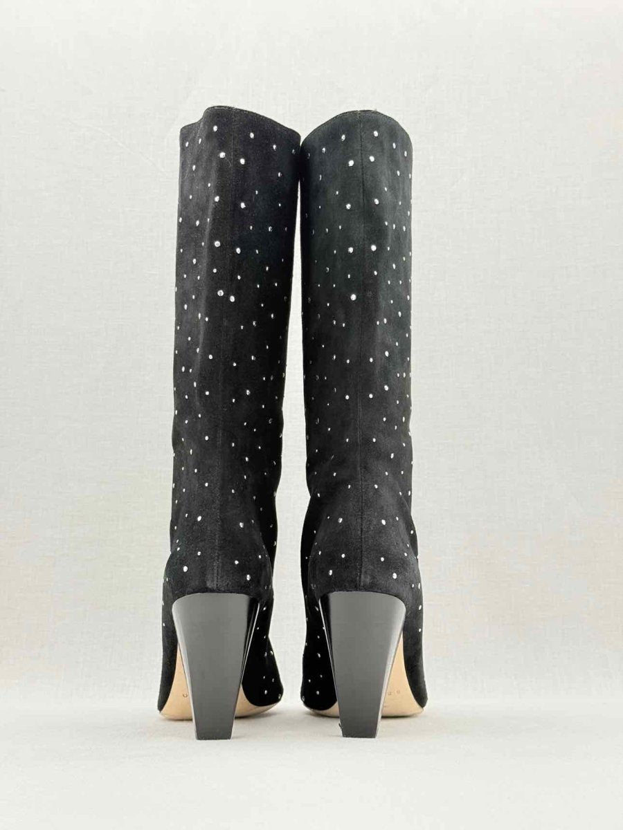 Pre - loved SANDRO Black Size EU 38 Mid Calf Boots at Reems Closet