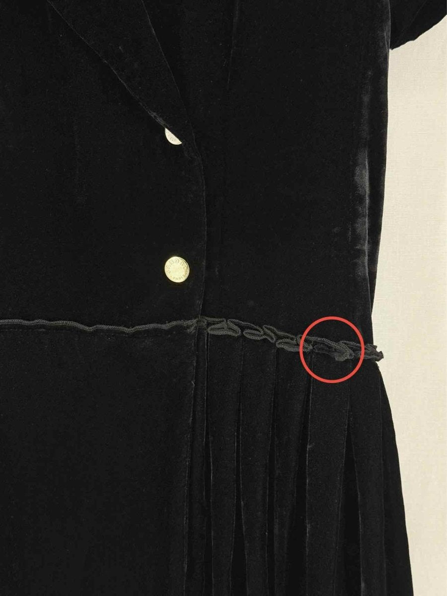 Pre - loved SANDRO Black Size Medium Short Dress at Reems Closet