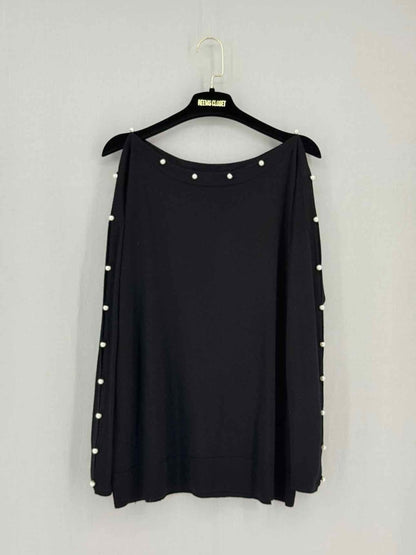 Pre-loved SANDRO Black Size Medium Sweater at Reems Closet