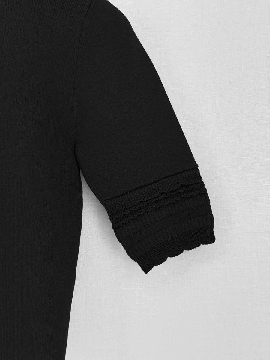 Pre-loved SANDRO Black Size Small Top at Reems Closet