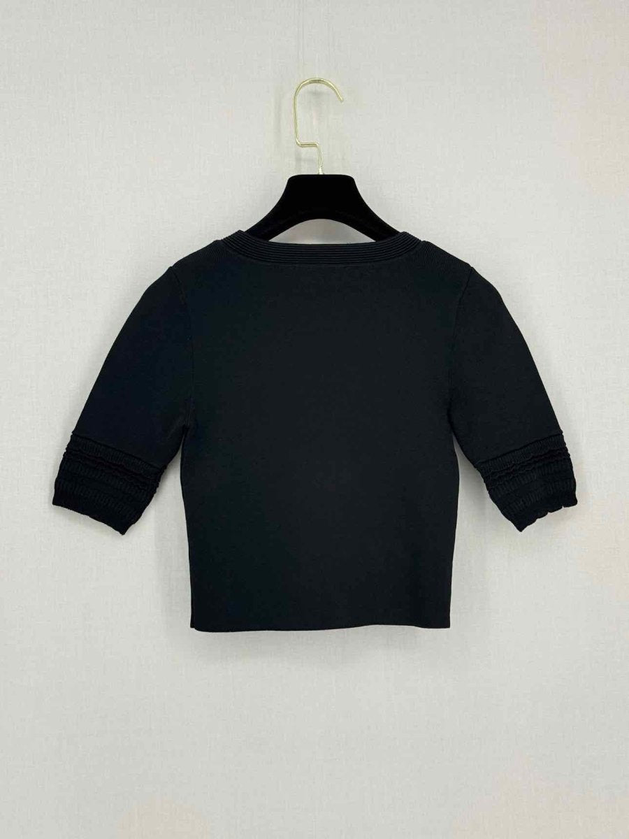 Pre-loved SANDRO Black Size Small Top at Reems Closet