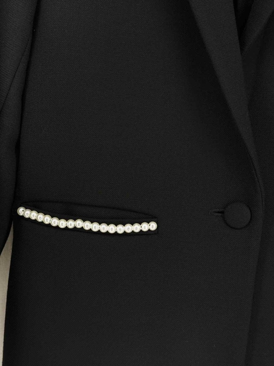 Pre - loved SANDRO Black Size US 2 Jacket at Reems Closet