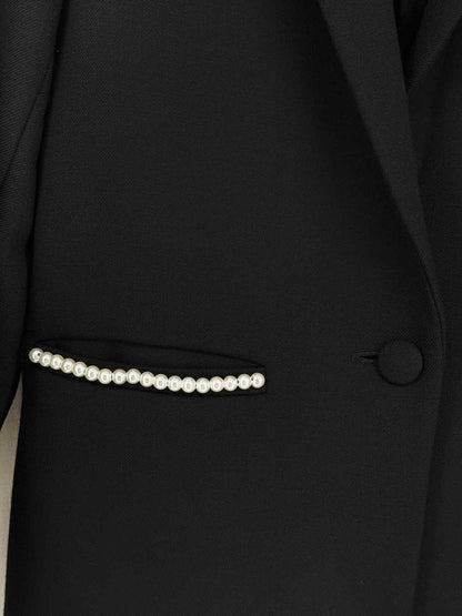 Pre - loved SANDRO Black Size US 2 Jacket at Reems Closet