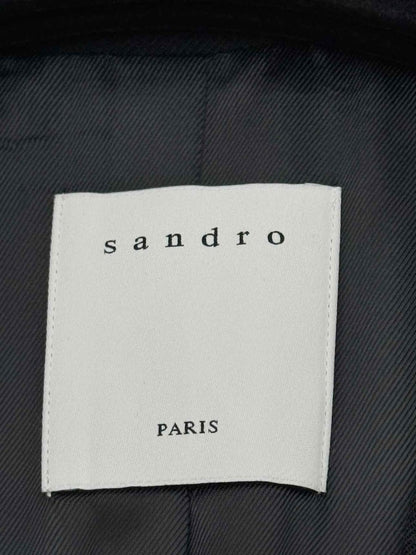 Pre - loved SANDRO Black Size US 2 Jacket at Reems Closet