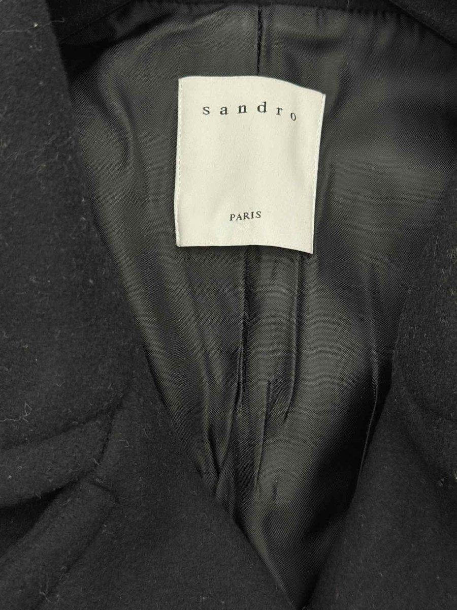 Pre - loved SANDRO Black Size XXLarge Jacket at Reems Closet