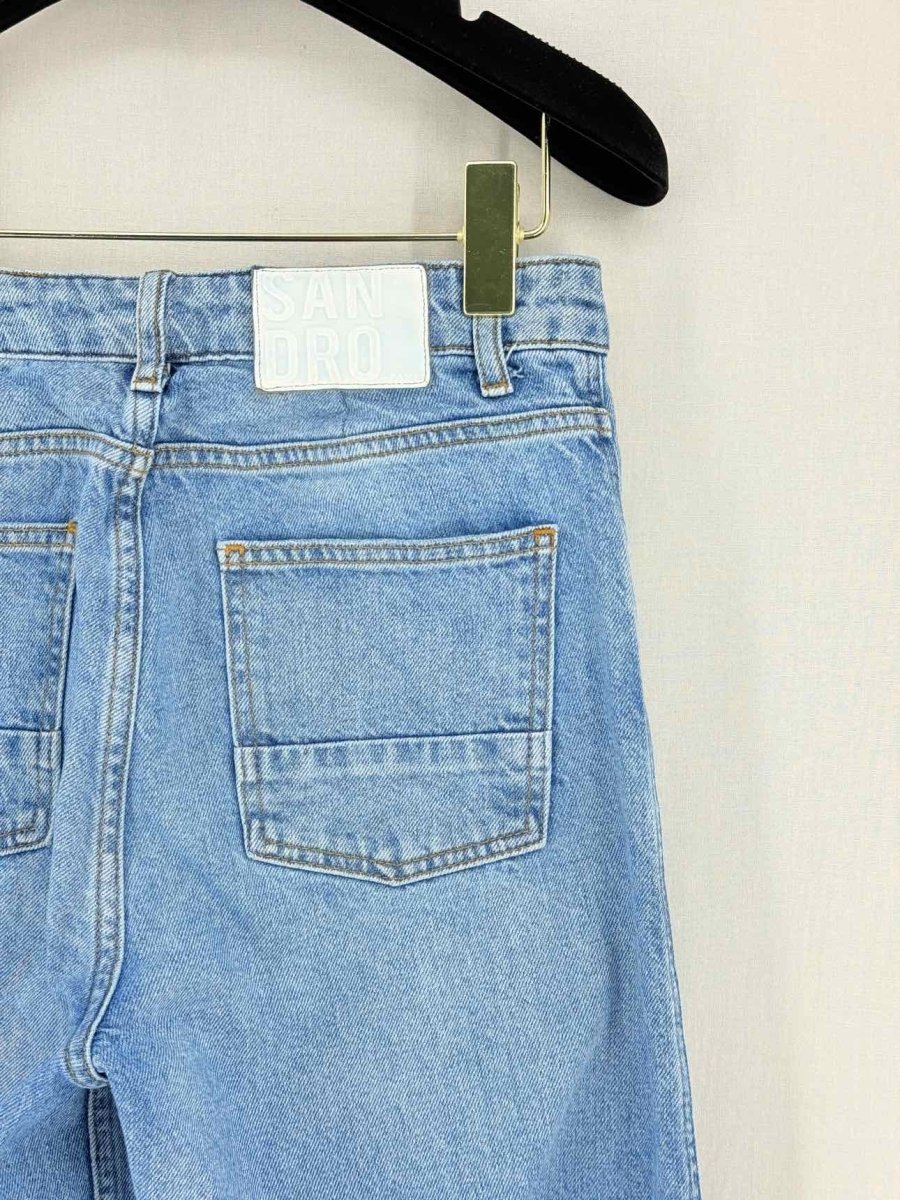 Pre - loved SANDRO Blue Size 28 Jeans at Reems Closet